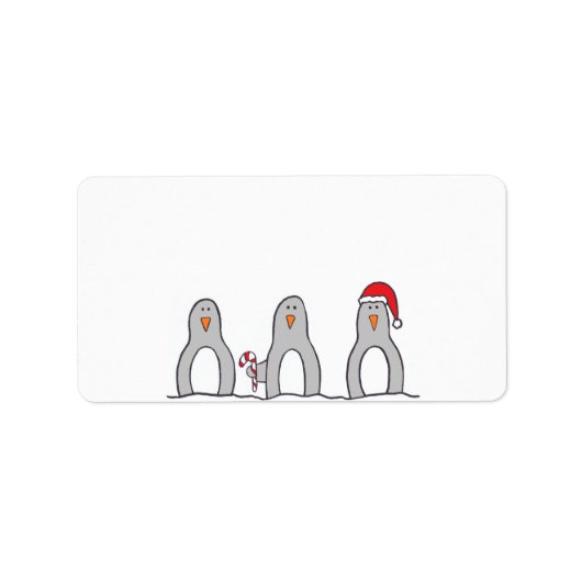 Label "Penguin Trio" (Voorkant)