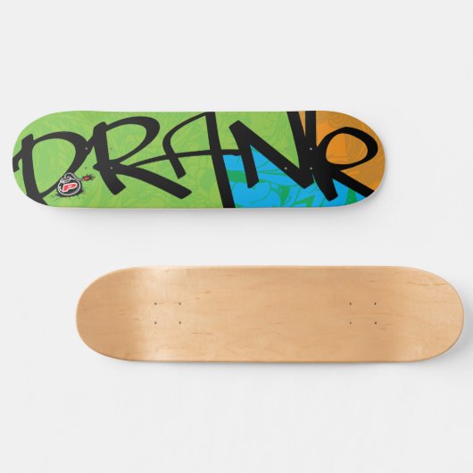 Label Prank Graffiti Persoonlijk Skateboard (Horizontaal)