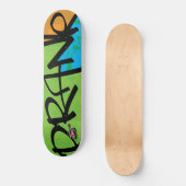 Label Prank Graffiti Persoonlijk Skateboard (Voorkant)