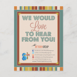 LABEL Press Briefkaart