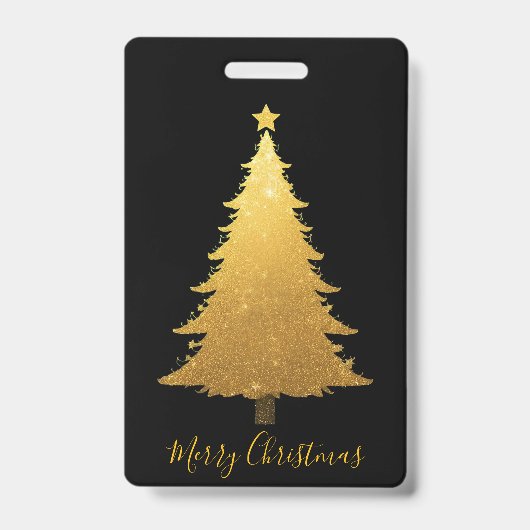 Label-Prettig kerstfeest Badge (Voorzijde)