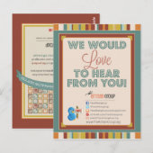 LABEL Primetime Emmys Press Briefkaart (Voorkant / Achterkant)