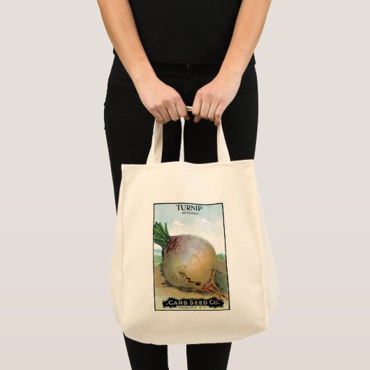 Label raapzaadpakket tote bag (Voorkant (product))