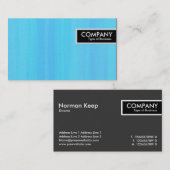 Label rand - Blauw gekleurde textuur (Voorkant / Achterkant)