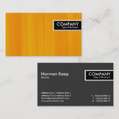 Label rand - Oranje geslepen (Voorkant / Achterkant)