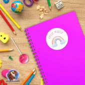 Label - Regenboogwolken