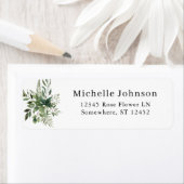 Label retour-adres van lederen en eBay-producten (Insitu)