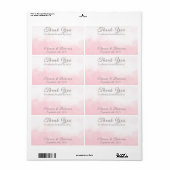 Label retouradres (Full Sheet)