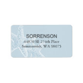 Label retouradres (Voorkant)