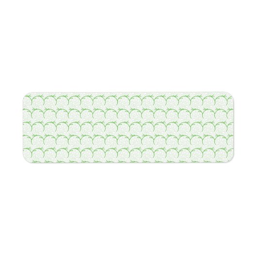 Label retouradres (Voorkant)