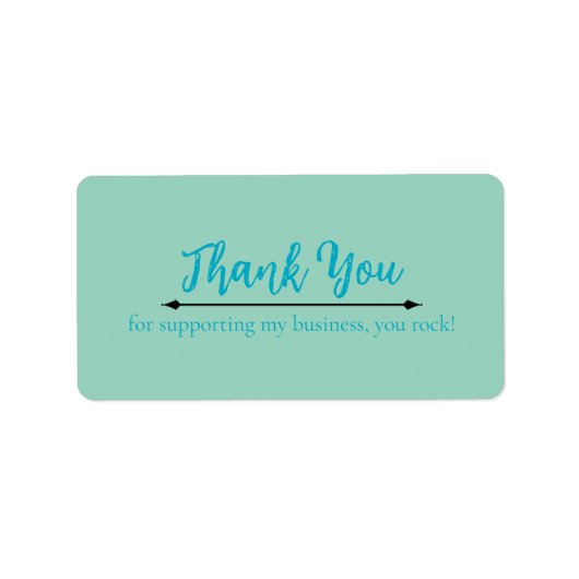 Label retouradres (Voorkant)