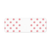 Label retouradres (Voorkant)