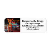 Label retouradres (Voorkant)