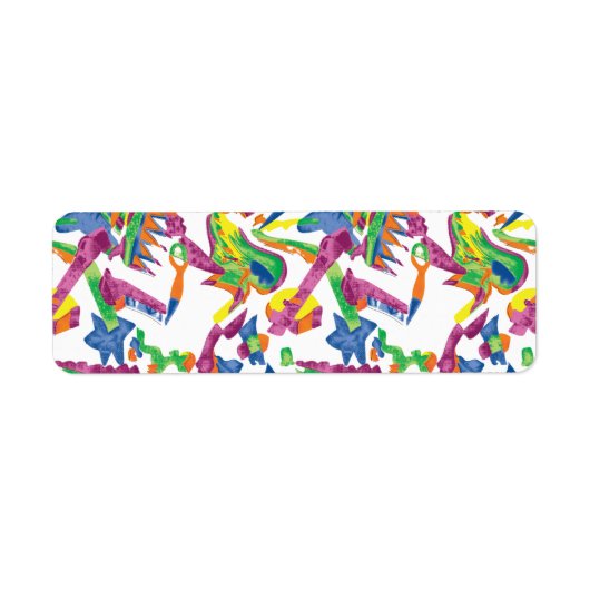 Label retouradres (Voorkant)