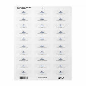 Label retouradres (Full Sheet)
