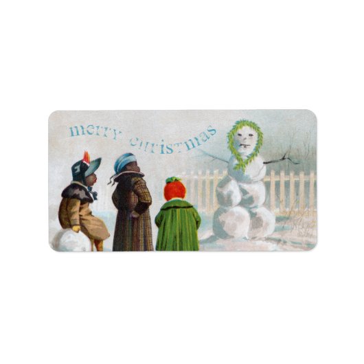 Label retouradres (Voorkant)