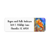 Label retouradres (Voorkant)