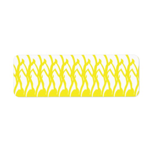 Label retouradres (Voorkant)