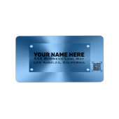 Label retouradres (Voorkant)