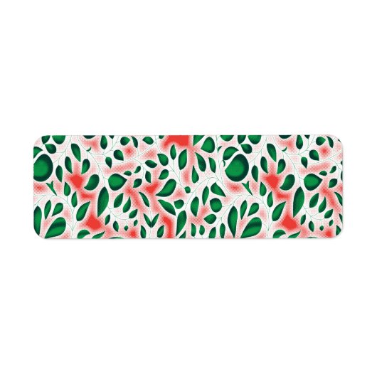 Label retouradres (Voorkant)