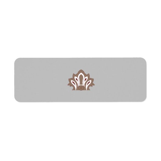 Label retouradres (Voorkant)