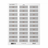 Label retouradres (Full Sheet)