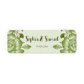 Label retouradres (Voorkant)