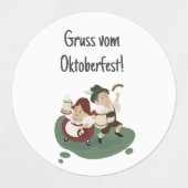 Label retouradres (Design 1)