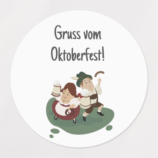 Label retouradres (Design 1)