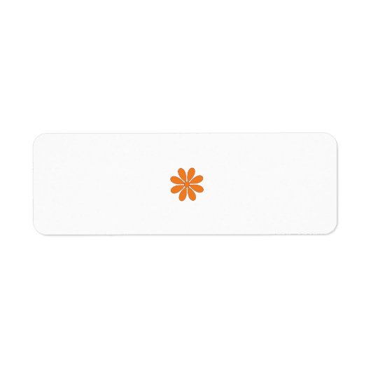 Label retouradres (Voorkant)