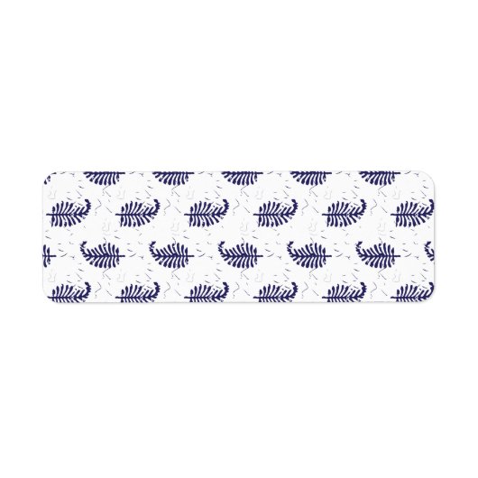 Label retouradres (Voorkant)