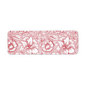 Label retouradres (Voorkant)