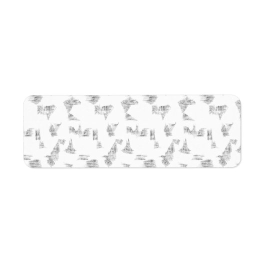 Label retouradres (Voorkant)