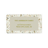 Label retouradres (Voorkant)