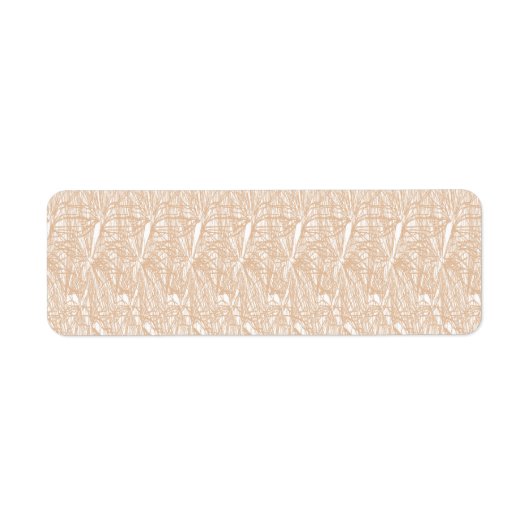 Label retouradres (Voorkant)