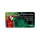 Label retouradres (Voorkant)