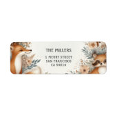 Label retouradres (Voorkant)