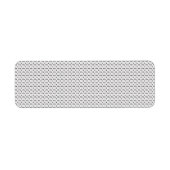 Label retouradres (Voorkant)