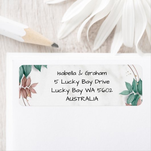 Label retouradres (Insitu)