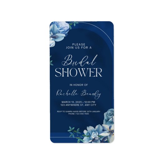 Label retouradres (Voorkant)