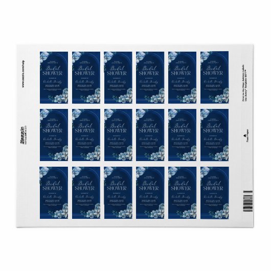 Label retouradres (Full Sheet)