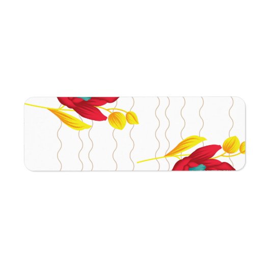 Label retouradres (Voorkant)