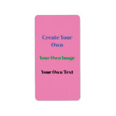 Label retouradres (Voorkant)