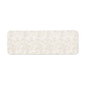 Label retouradres (Voorkant)