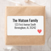 Label retouradres (Insitu)