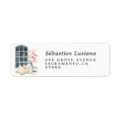 Label retouradres boekenliefhebber (Voorkant)
