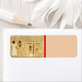 Label retouradres Egypte-Hieroglyphs (Insitu)