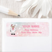 Label Retouradres kleine lampvoet (Insitu)