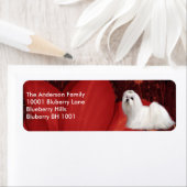 Label retouradres Maltees & Bloemen (Insitu)