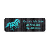 Label retouradres paard (Voorkant)